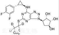 Deshydroxyethoxy Ticagrelor-d7