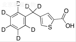 4-Benzyl-2-thiophenecarboxylic Acid-d7