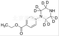 1-（4-乙氧羰基苯基）哌嗪-D8标准品