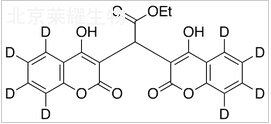 Ethyl Biscoumacetate-d8