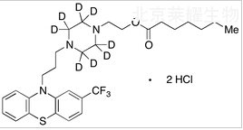 二盐酸氟奋乃静庚酸酯-d8标准品