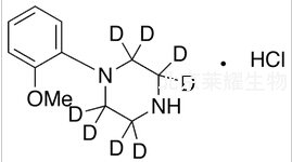 1-(2-甲氧基苯基)哌嗪盐酸盐-d8标准品