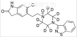 齐拉西酮-N-氧化物-D8
