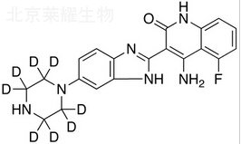 N-Desmethyl Dovitinib-d8