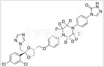 N-Desalkyl Itraconazole-d8
