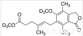 6-O-甲基霉酚酸甲酯-d9标准品