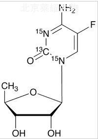5'-脱氧-5-氟胞苷-13C,15N2标准品