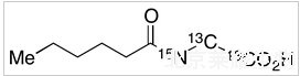 己酰甘氨酸-13C2,15N标准品