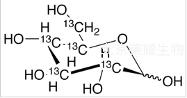 D-葡萄糖-2,3,4,5,6-13C5标准品