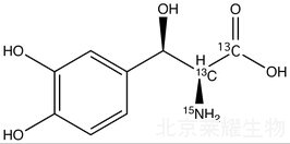 L-苏屈西多巴-13C2,15N标准品