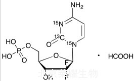 吉西他滨单磷酸甲酸-13C,15N2标准品