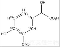 4-羟基-3-甲氧基扁桃酸-13C6标准品