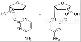 外消旋拉米夫定酸-13C,15N2标准品