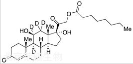 Hydrocortisone-d4 21-Octanoate