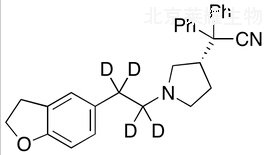 (S)-达非那新丁腈-d4标准品