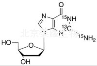 2'-脱氧鸟苷-13C,15N2标准品