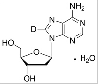 2'-脱氧腺苷-8-D-一水合物