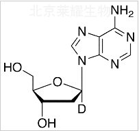 2'-脱氧腺苷-1'-D一水合物