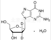 2'-脱氧鸟苷-5',5''-d2一水合物
