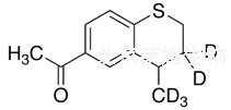 6-乙酰基-4-甲基二氢苯并噻喃-d5标准品