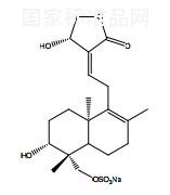 17-氢-9-去氢穿心莲内酯-19-硫酸酯钠对照品