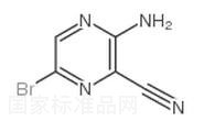 3-氨基-6-溴吡嗪-2-甲腈标准品