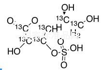 L-Ascorbic Acid 3-Sulfate-13C6