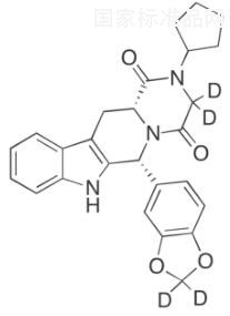 N-Desmethyl-N-cyclopentyl Tadalafil-D4