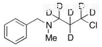N-Benzyl-N-methyl-3-chloropropyl-d6-amine