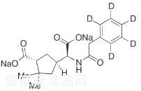 5R,6R-Benzylpenicilloate-d5 Disodium Salt