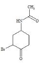 N-(3-bromo-4-oxocyclohexyl) Acetamide