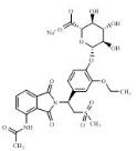 O-Desmethyl Apremilast Glucuronide Sodium Salt