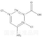 氯氨吡啶酸-13C3-15N标准品