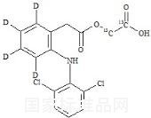 醋氯芬酸-13C2-D4标准品