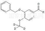 3-Benzyloxy-4-Methoxybenzaldehyde-d3