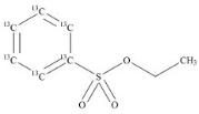 苯磺酸乙酯-13C6标准品