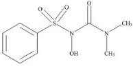 N-hydroxy-N-((N',N'-dimethyl)carbamoyl)-benzenesulfonamide