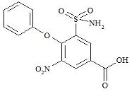 Bumetanide impurity (3-Nitro-4-phenoxy-5-sulfamoylbenzoic Acid)