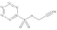 炔丙基苯磺酸-13C6标准品