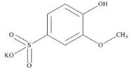 Potassium 4-hydroxy-3-methoxybenzene-1-Sulfonate