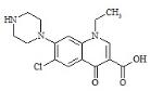 6-Chloro-1-Ethyl-4-Oxo-7-(Piperazin-1-yl)-1,4-Dihydroquinoline-3-Carboxylic acid