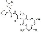 Cefuroxime Impurity B (E-Cefuroxime Axetil)-d3