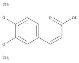 (Z)-3,4-二甲氧基肉桂酸标准品