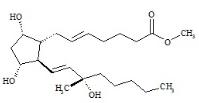 Carboprost Impurity (5,6-trans Carboprost Methyl Ester)