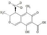 (-)-桔霉素-13C-d3标准品