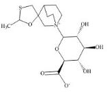 rac-Cevimeline N-Glucuronide (Mixture of Diastereomers)