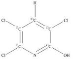 毒死蜱杂质1-13C5标准品