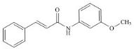 (E)-N-(3-methoxyphenyl) Cinnamamide