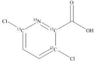 二氯吡啶酸-13C3-15N标准品