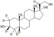 Tetrahydro-11-deoxy Cortisol-d5